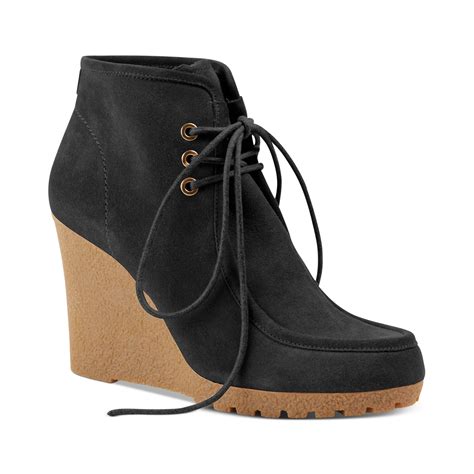 michael kors wedges|michael kors black wedge booties.